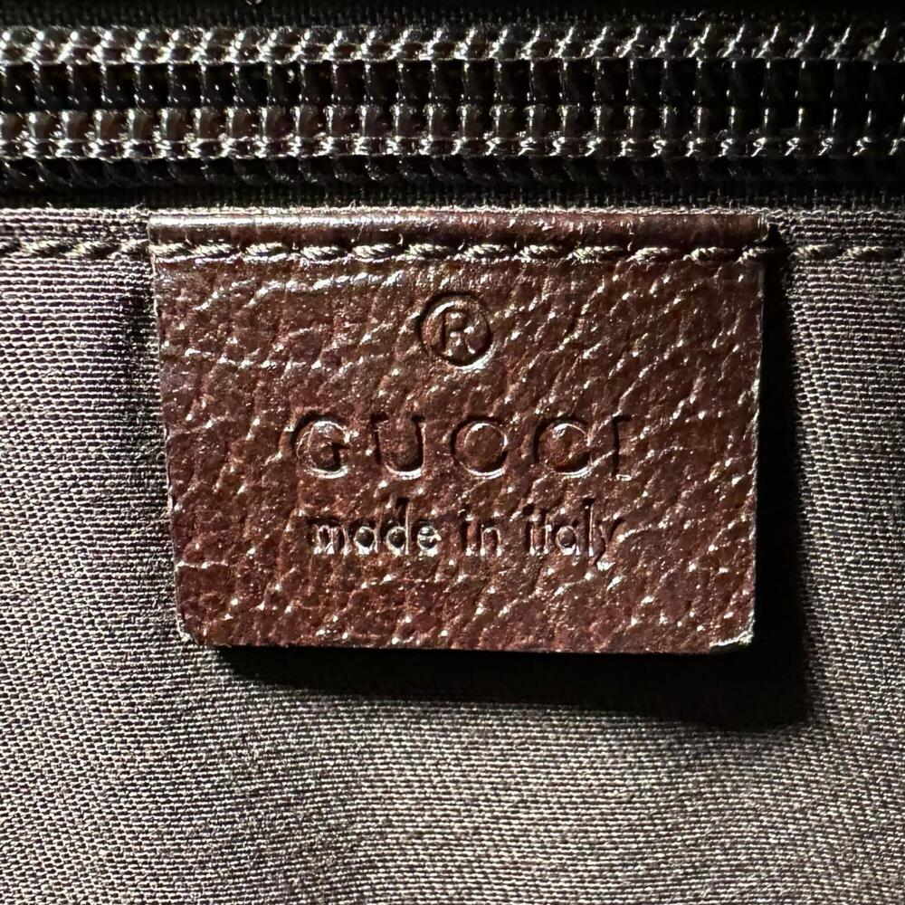 GUCCI Cream Canvas Tote Bag - Picture 13 of 15